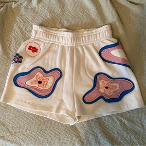 SOLD - Nike Sportswear Women's Fleece Shorts, Project Uphoria, White